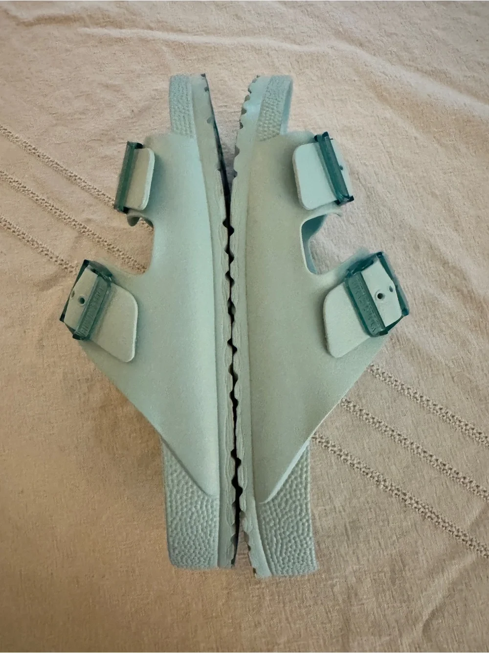 Birkenstock seafoam green